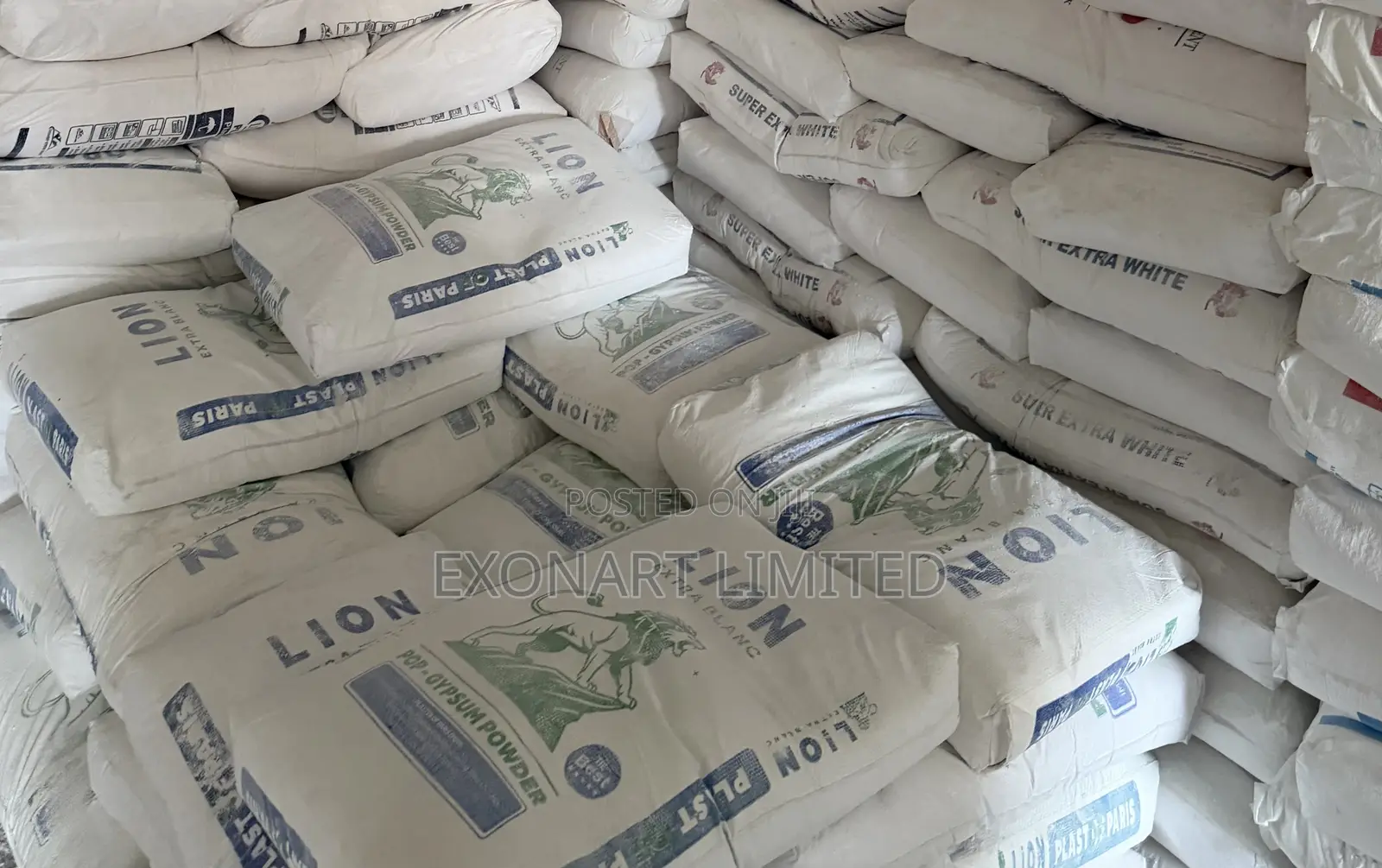Lion Extra Blanc Gypsum Powder