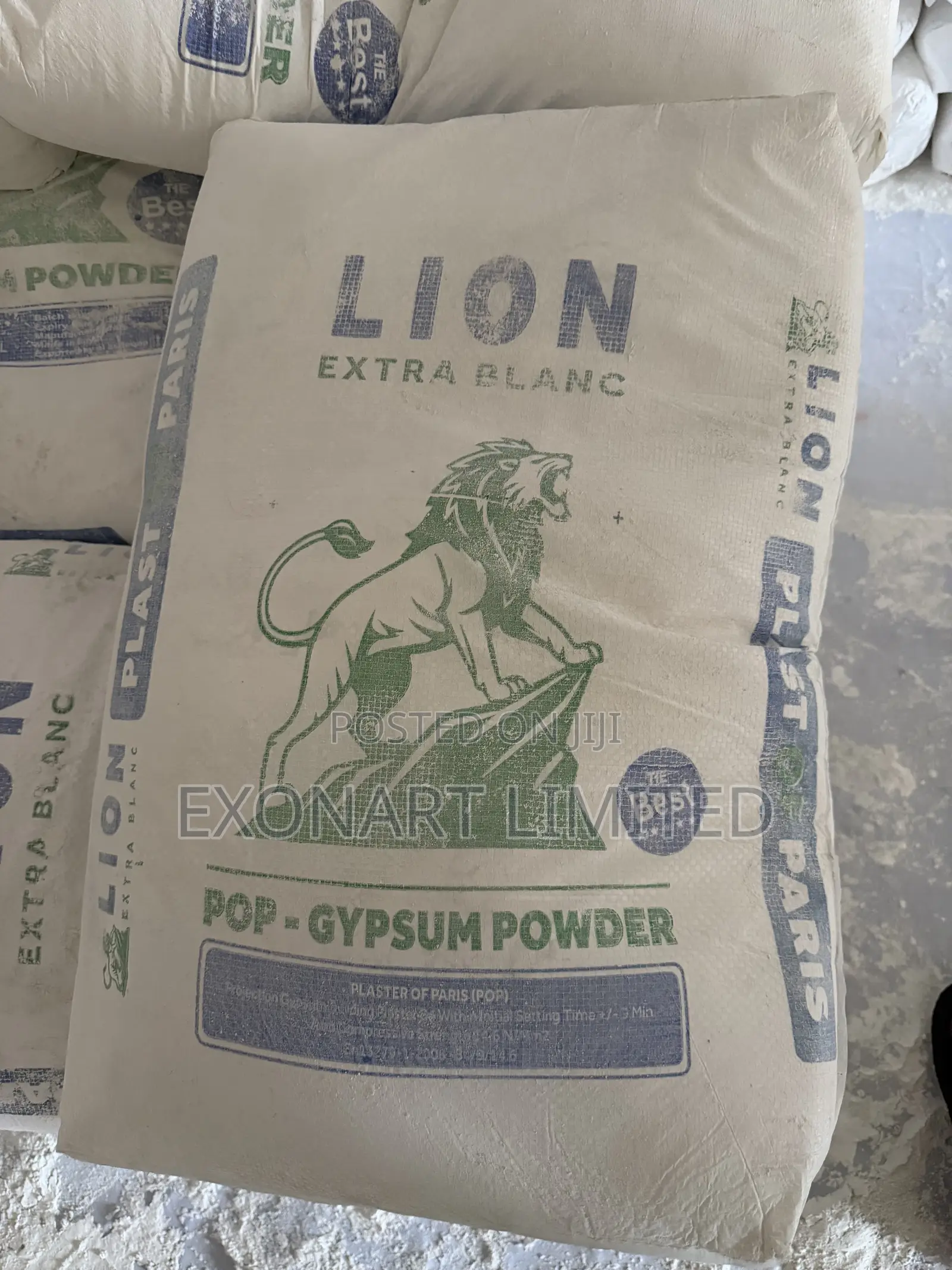 Lion Extra Blanc Gypsum Powder