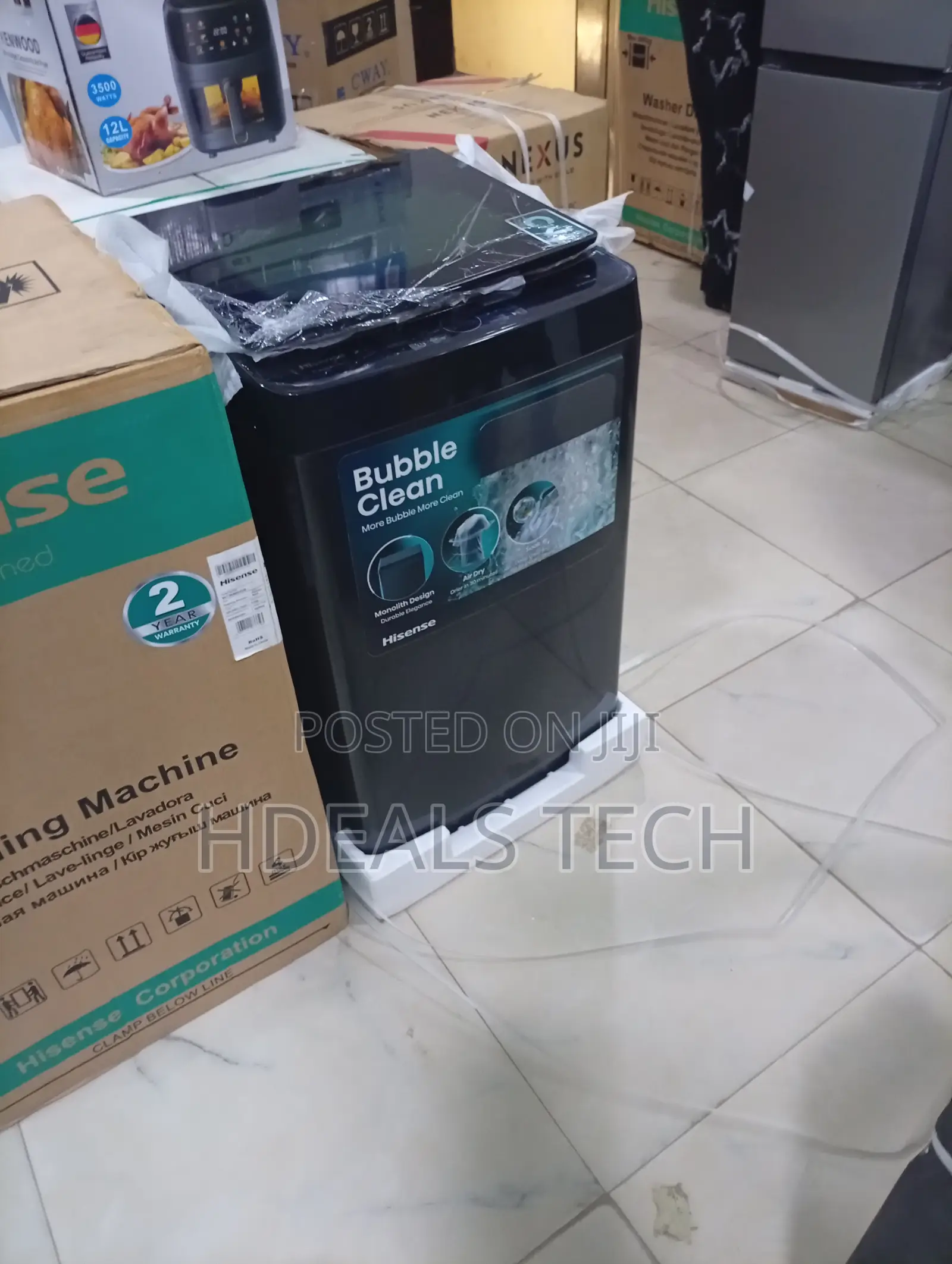 Hisense 9kg Top Load Washer – Built to Last