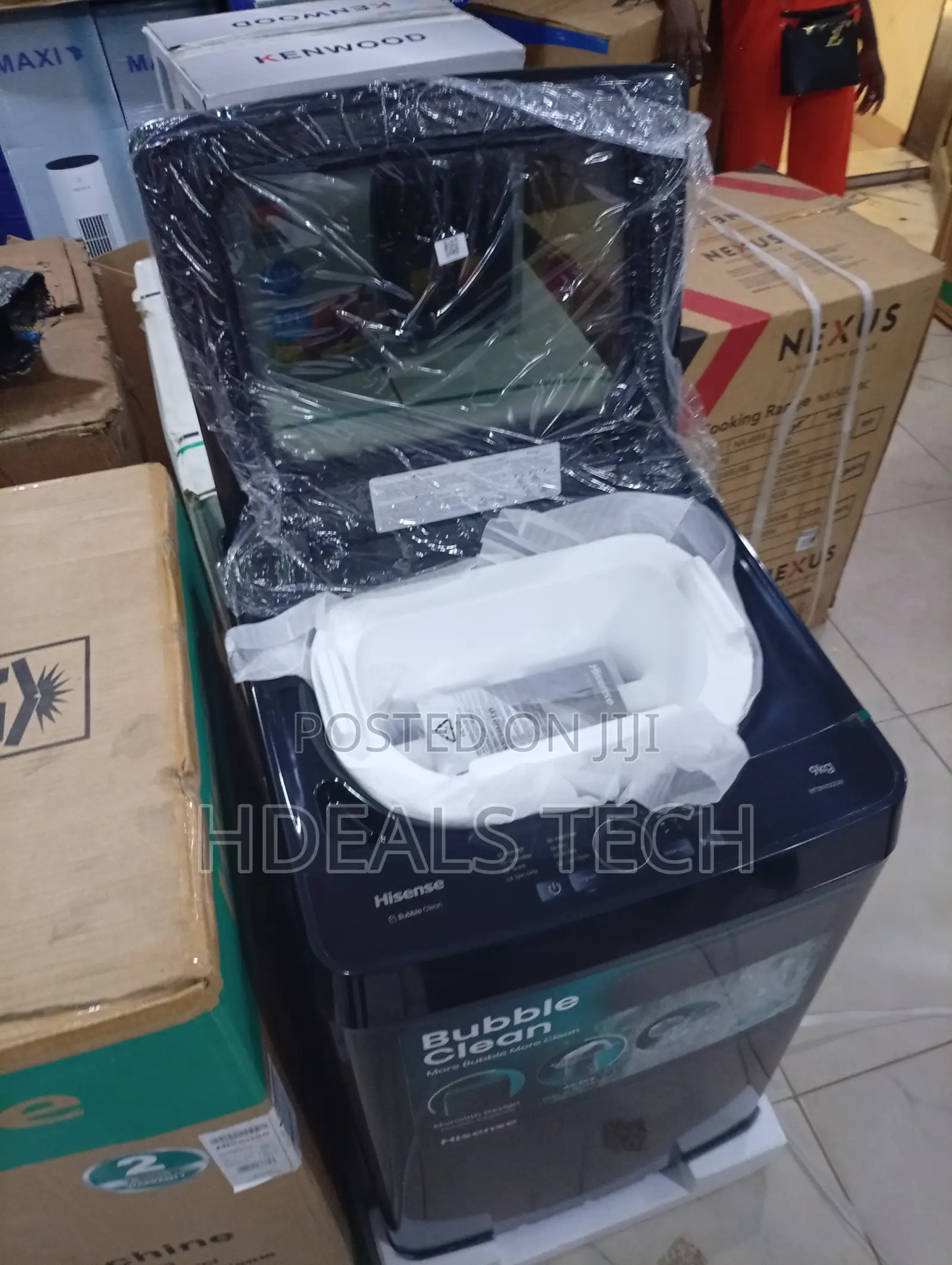 Hisense 9kg Machine – No More Laundry Stress