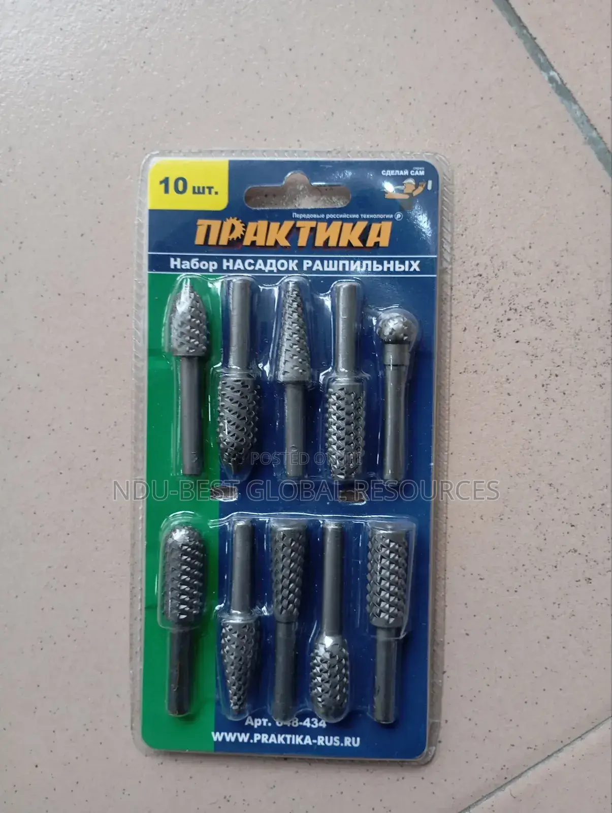 Rotary Burr/ Rasp Set (10pcs)