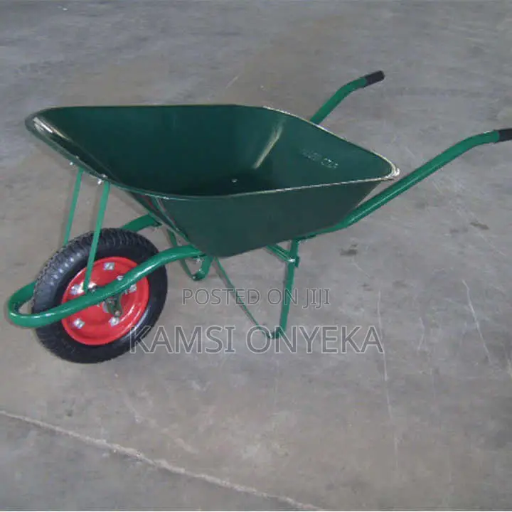 Construction Wheelbarrow Load Capacity Garden Tools Iron and Met
