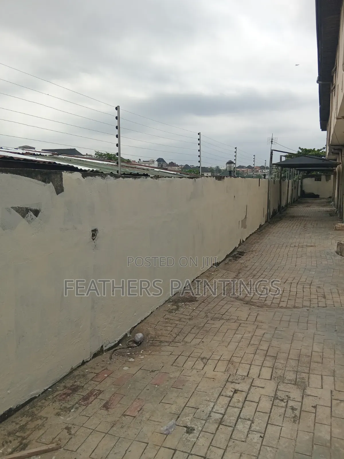 Exterior House Painting and Screeding in Lagos