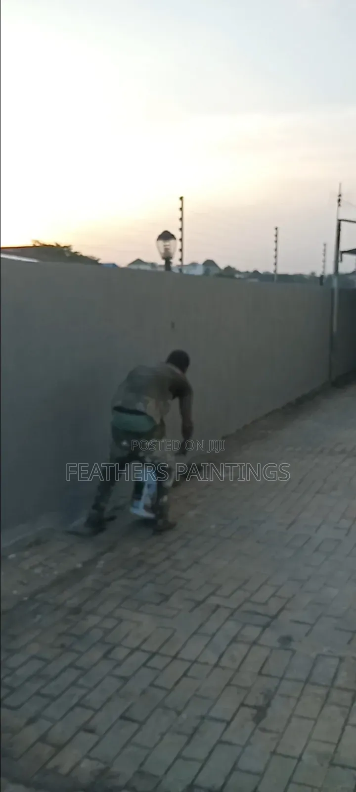 Exterior House Painting and Screeding in Lagos
