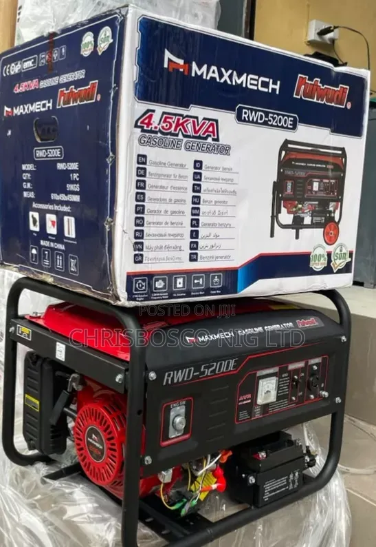 BRAND NEW MAXMECH 11.5kva Gasoline Generator