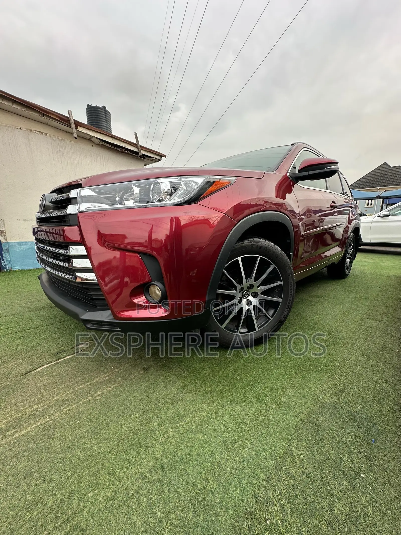 Toyota Highlander 2017 Red
