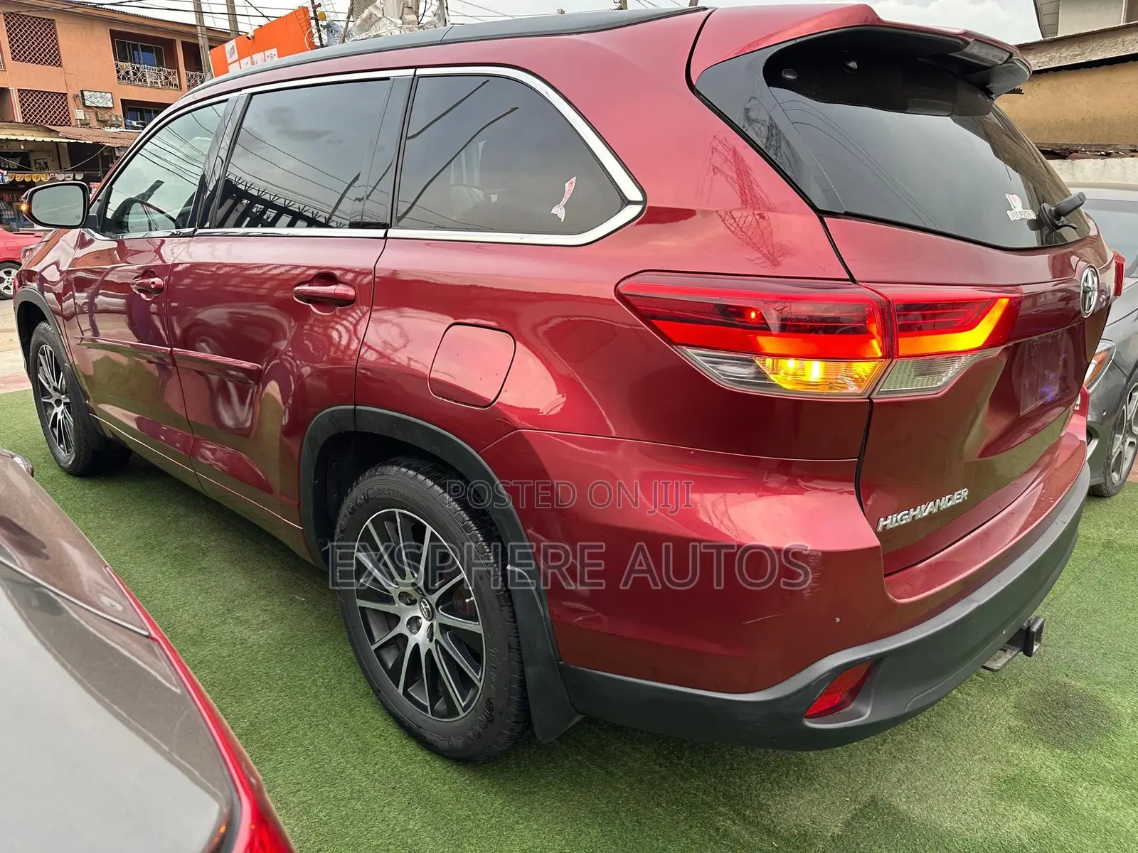Toyota Highlander 2017 Red