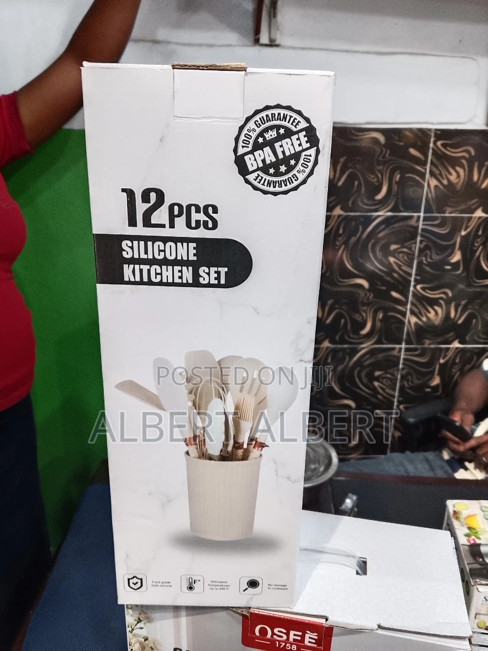 12 PCS Silicon Utensil Set