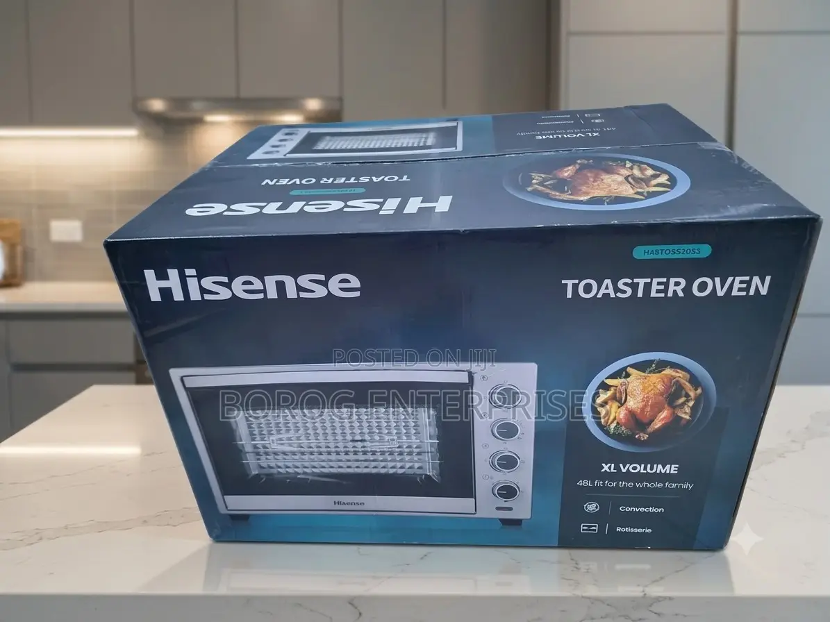 Hisense 48L XL Toaster Oven With Rotisserie Convection-Hisaf48toss20s3