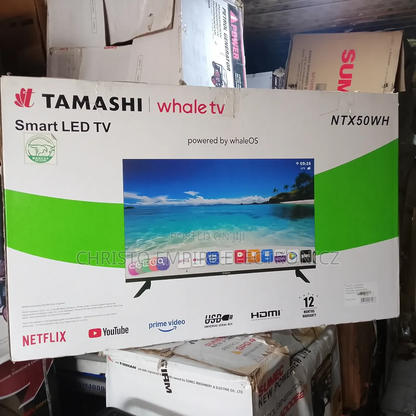 Tamashi Smart TV 50"