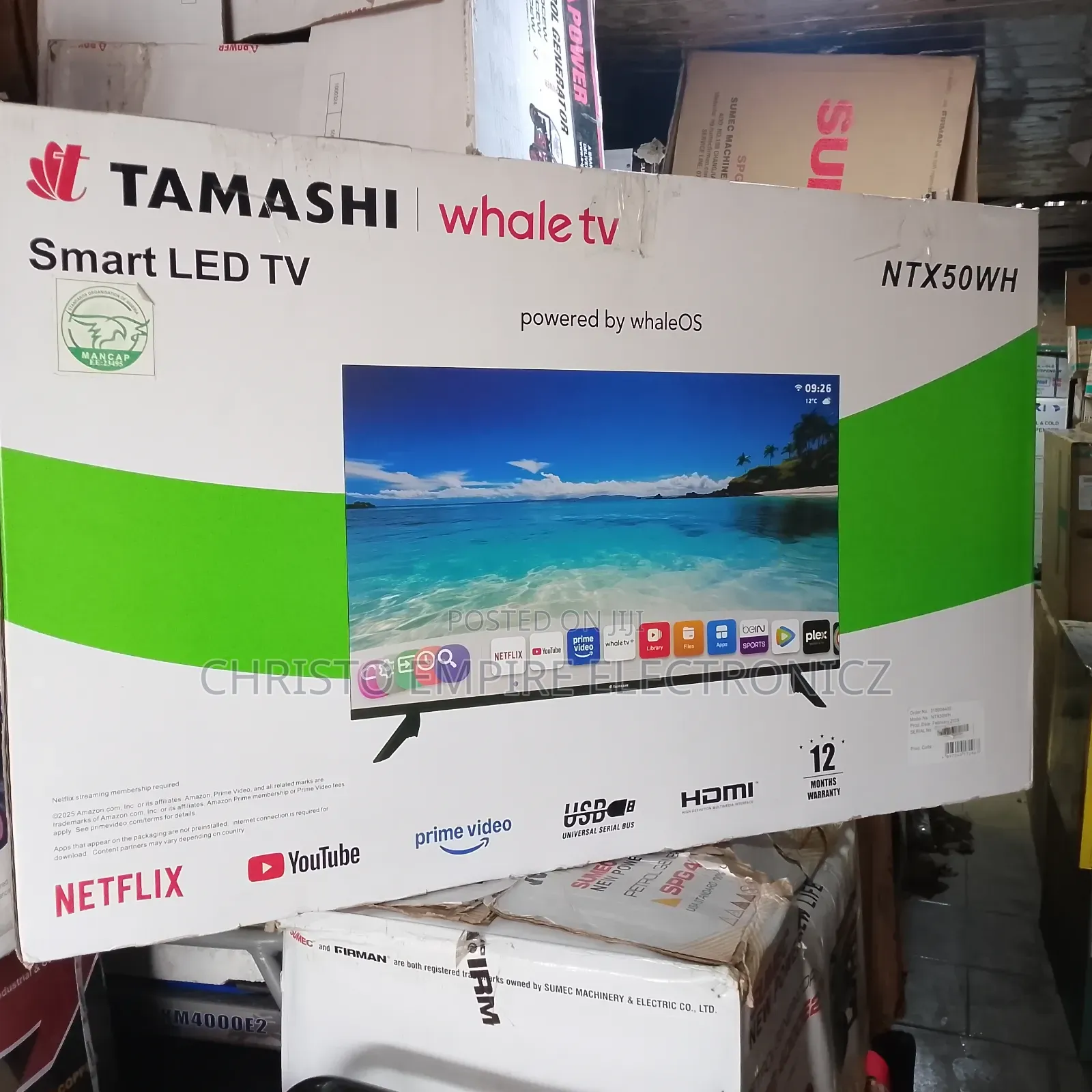 Tamashi Smart TV 50"