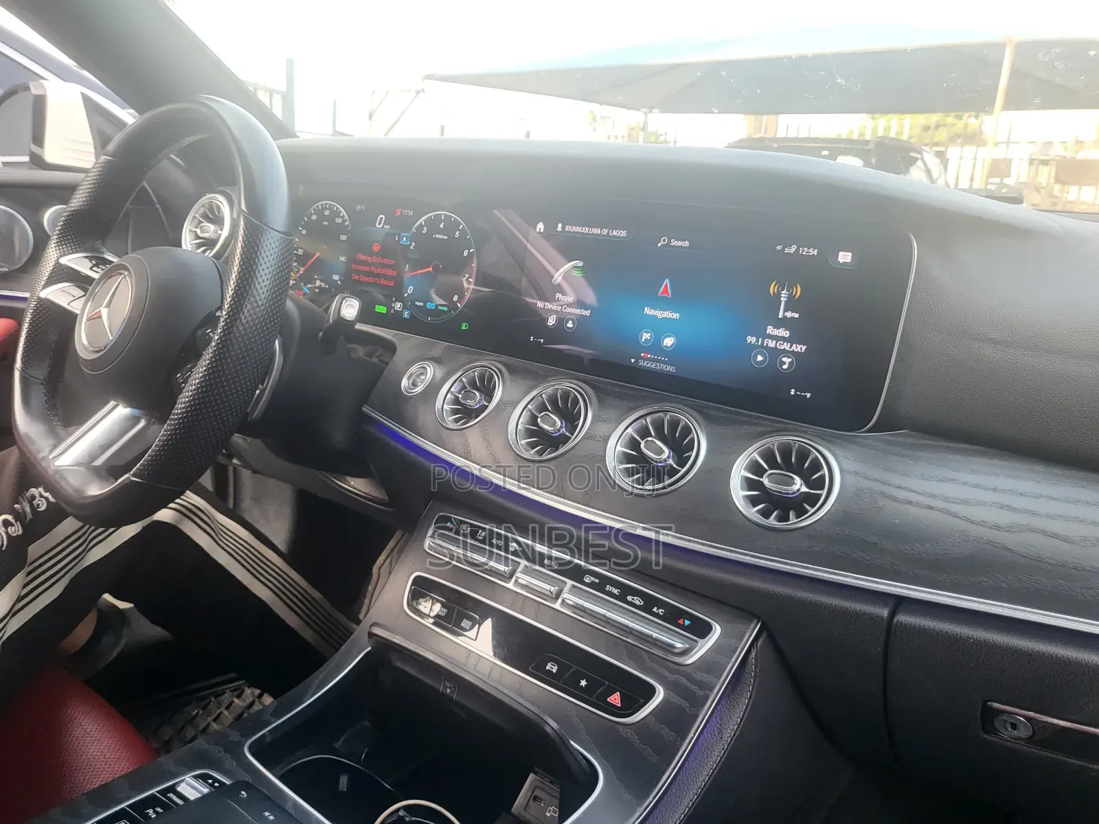 Mercedes-Benz E450 2021 White