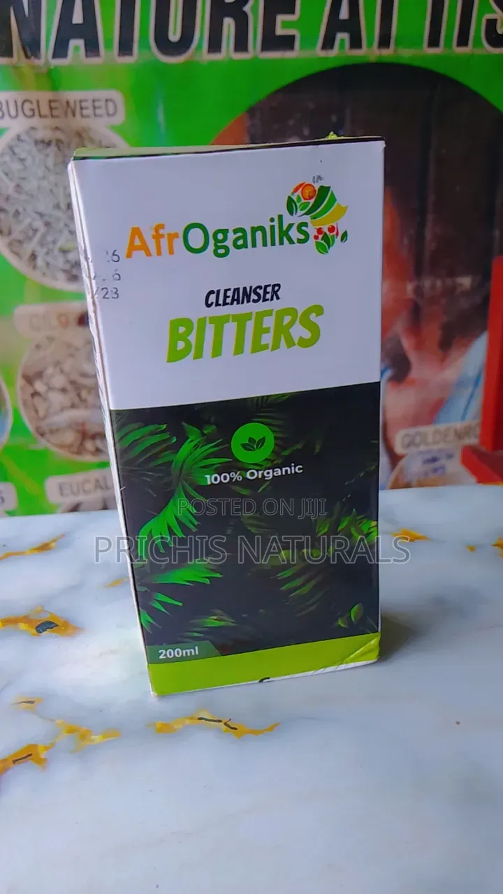 Afroganiks Cleanser Bitters – Herbal Bitters for Digestive Wellness