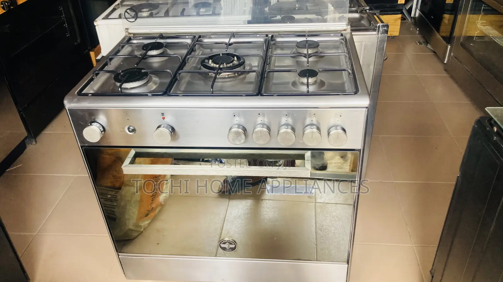 Clean Imported 5 Burner Gas Cooker