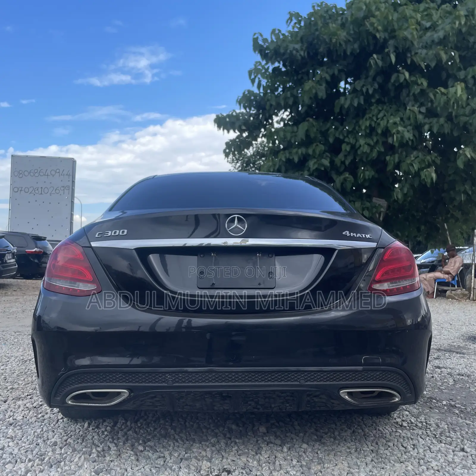 Mercedes-Benz C300 2017 Black
