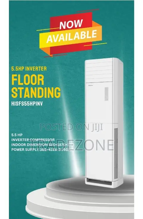 Hisense 5.5HP Inverter Floor Standing Air Conditioner | HISFS55HPINV