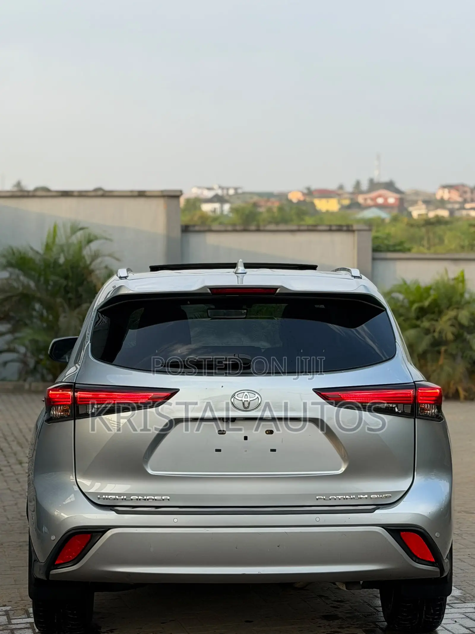 Toyota Highlander Platinum 2021 Silver