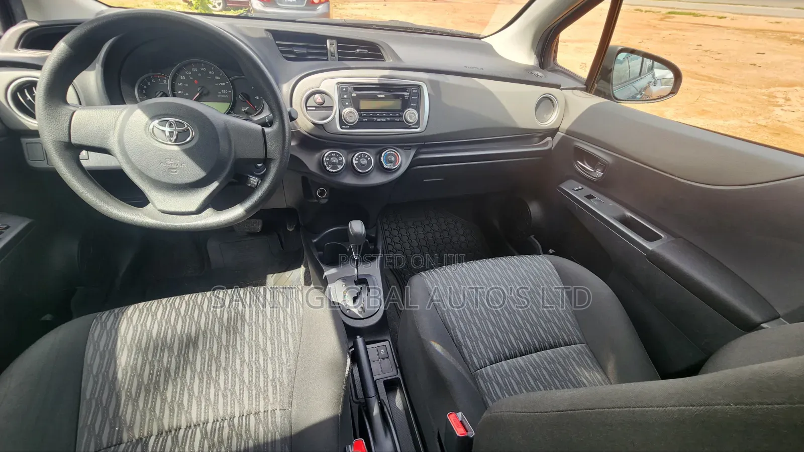 Toyota Yaris 2014 Blue