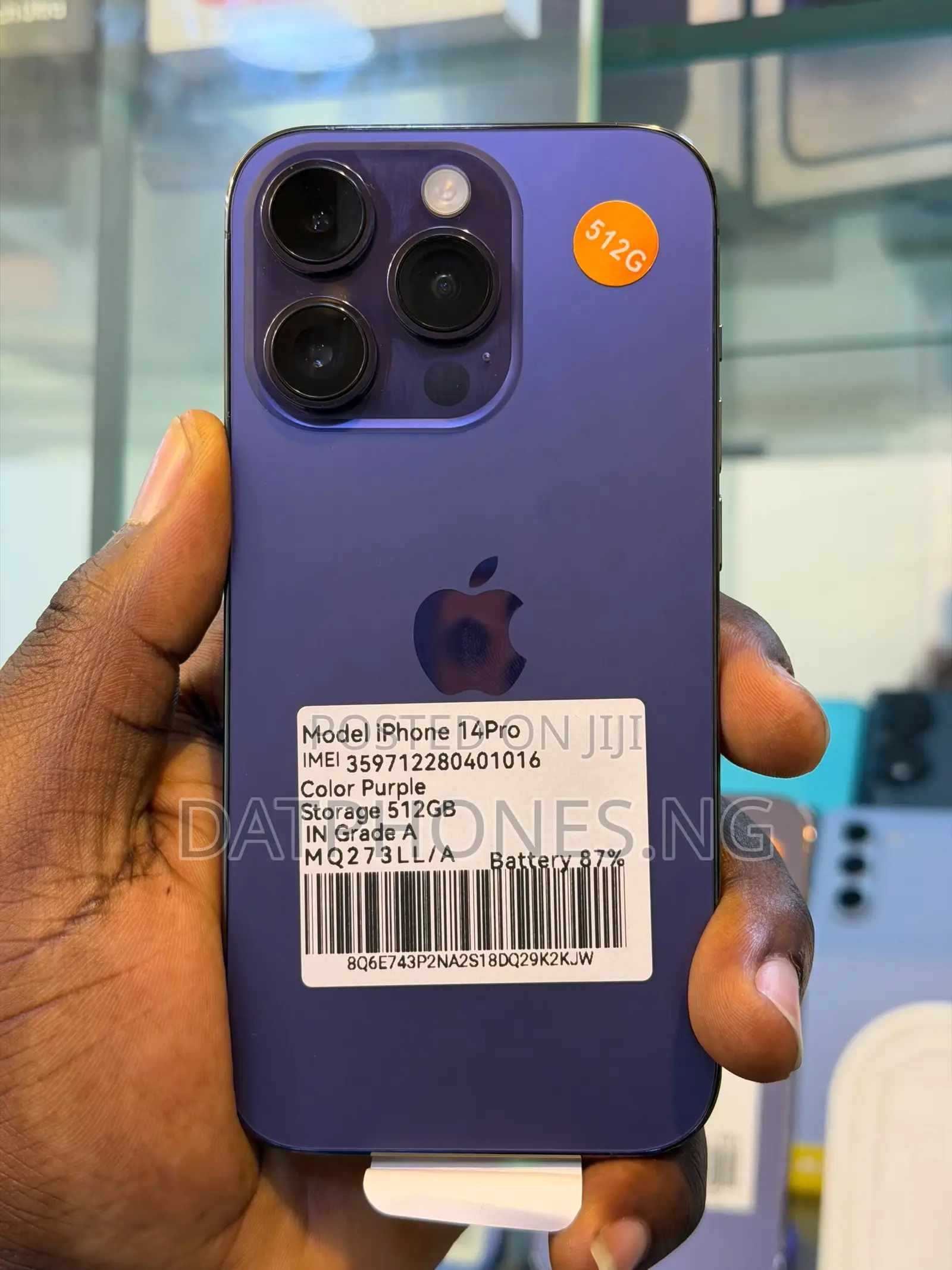 Apple iPhone 14 Pro 512 GB Purple