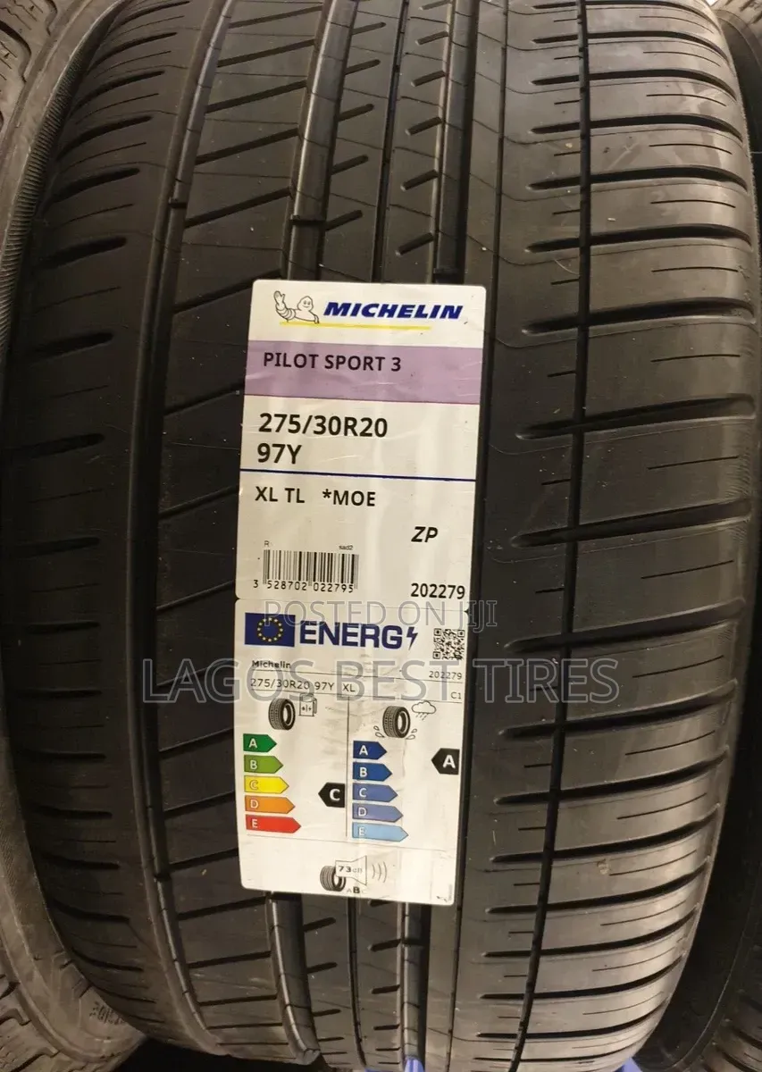 Michelin Pilot Sport 3 – 275/30r20 97Y XL (MOE) ZP 2years Warranty