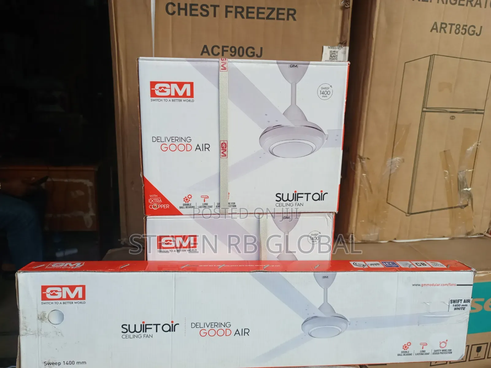 GM SWIFTair 56" (1400mm) Ceiling Fan