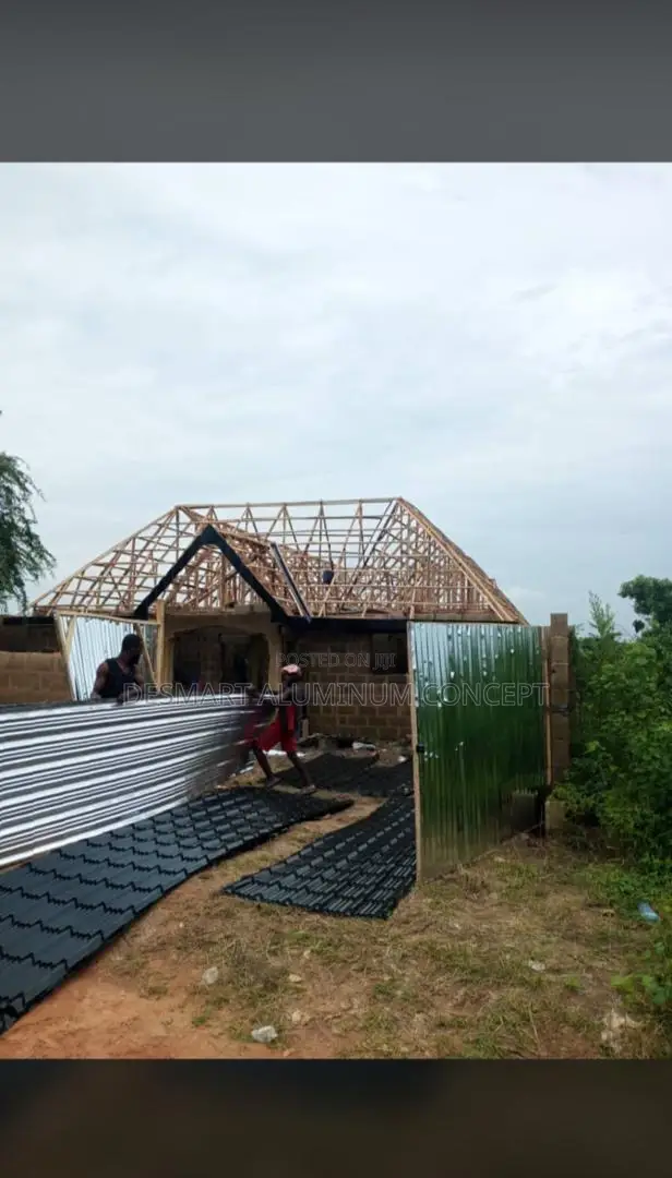 Roofing With Desmart Aluminum/Step Tiles/0.55