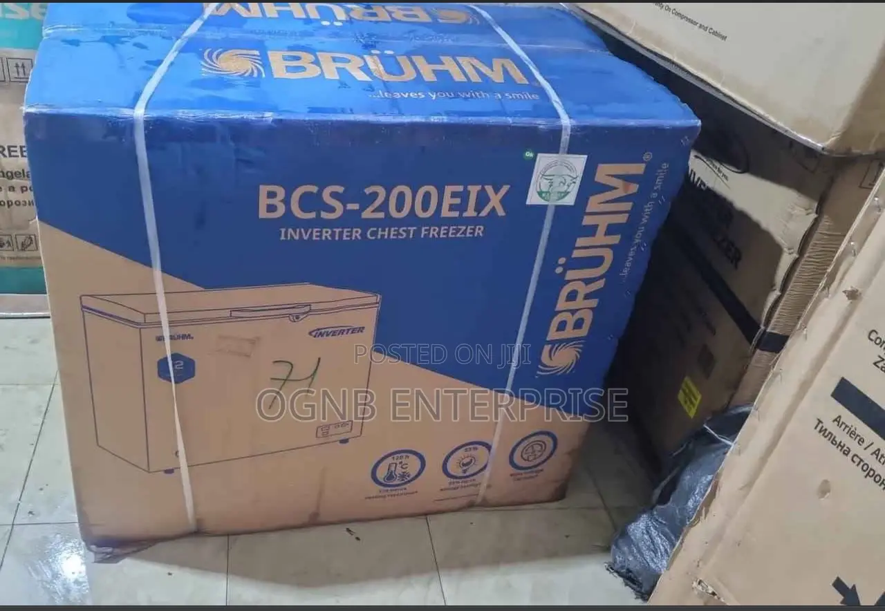 Bruhm 200l Inverter Deep Freezer - Low Energy