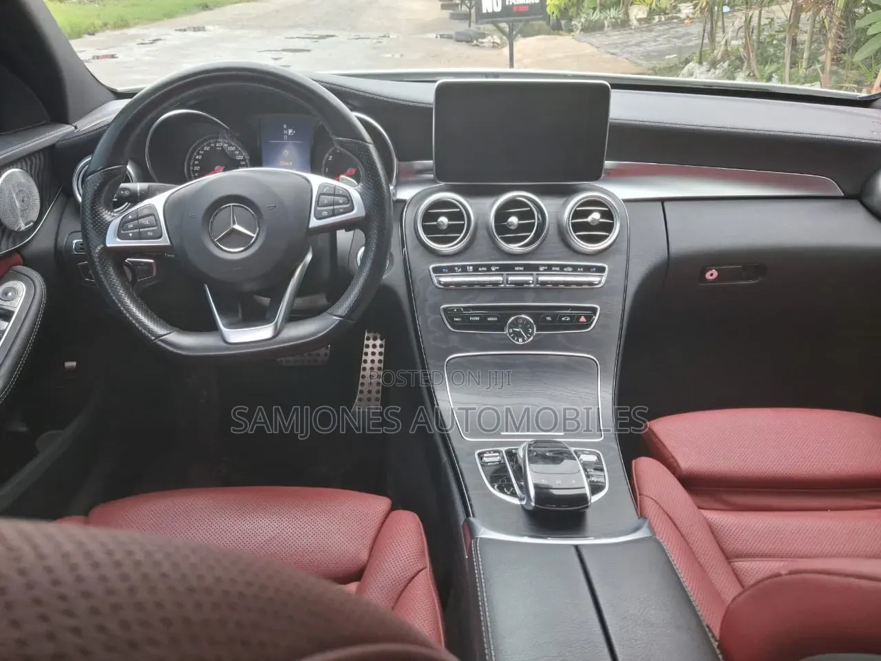 Mercedes-Benz C400 4Matic AWD Sedan (3.0L V6 7A) 2015 White