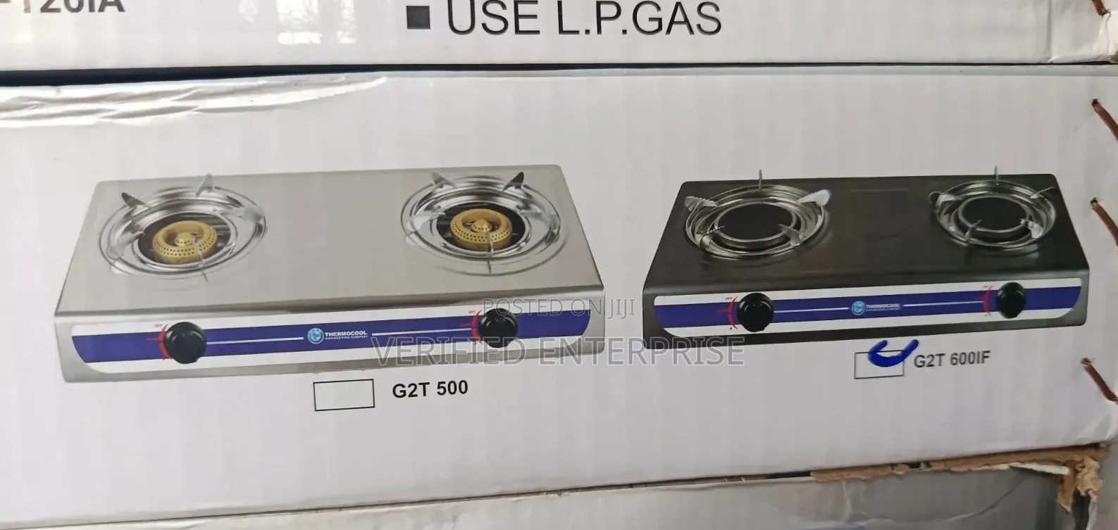 Table Gas Cooker - 2 Burner