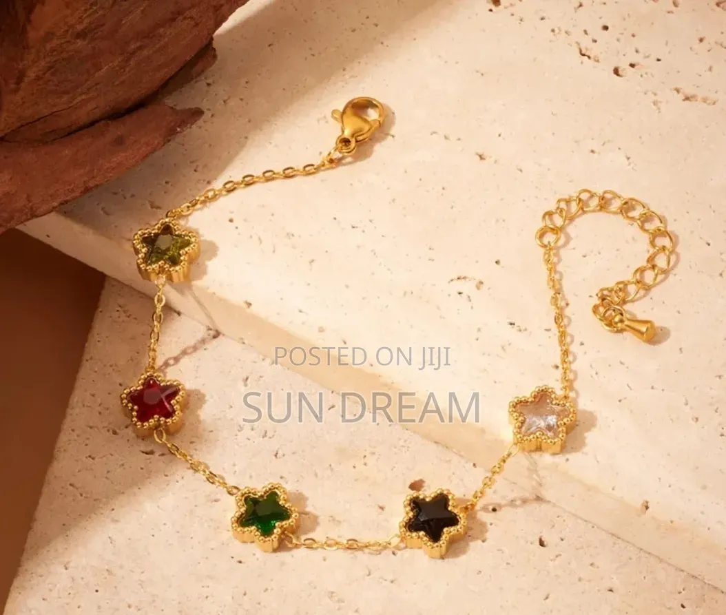 Beautiful Multicolor Star Shaped Woman Bangles