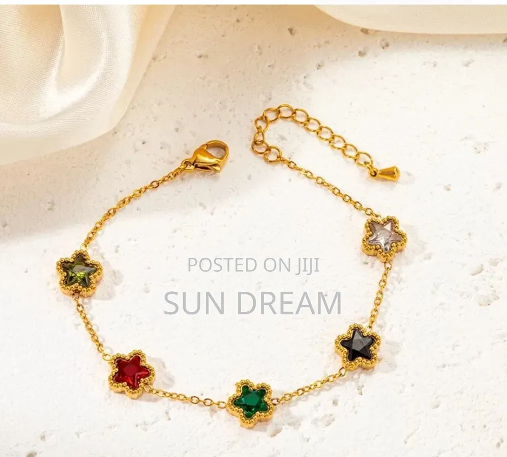 Beautiful Multicolor Star Shaped Woman Bangles