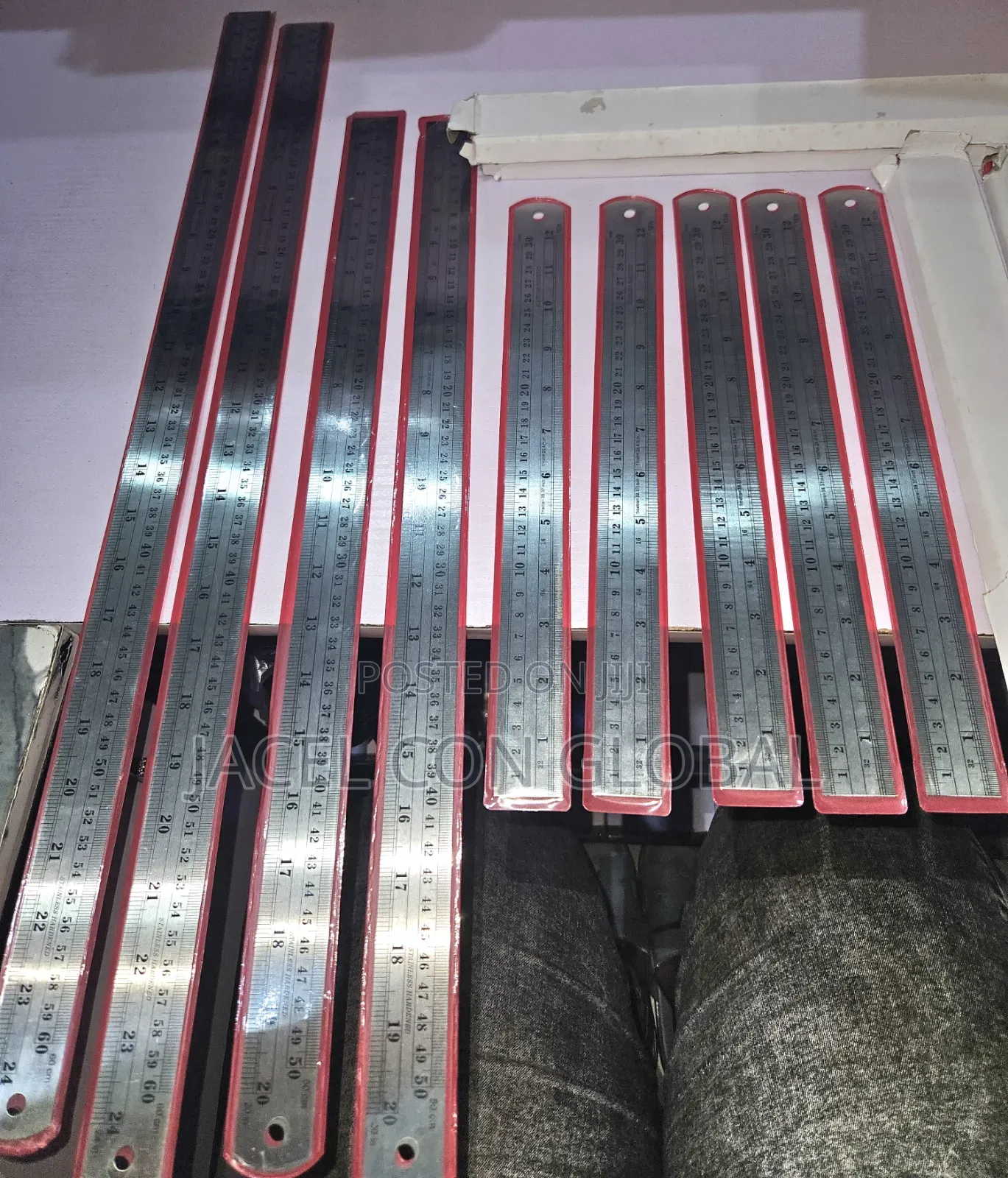 Steel Ruler in 30cm, 50cm , 60cm and 100cm