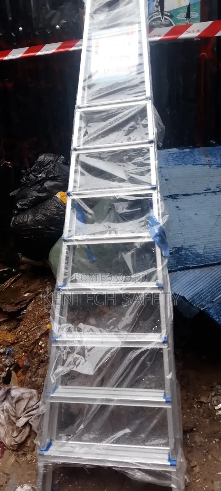 9 Step Ordinary Type Aluminum Ladder