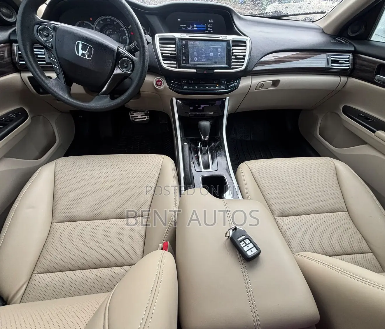 Honda Accord Sport 4dr Sedan FWD (2.4L 4cyl 2A) 2016 White