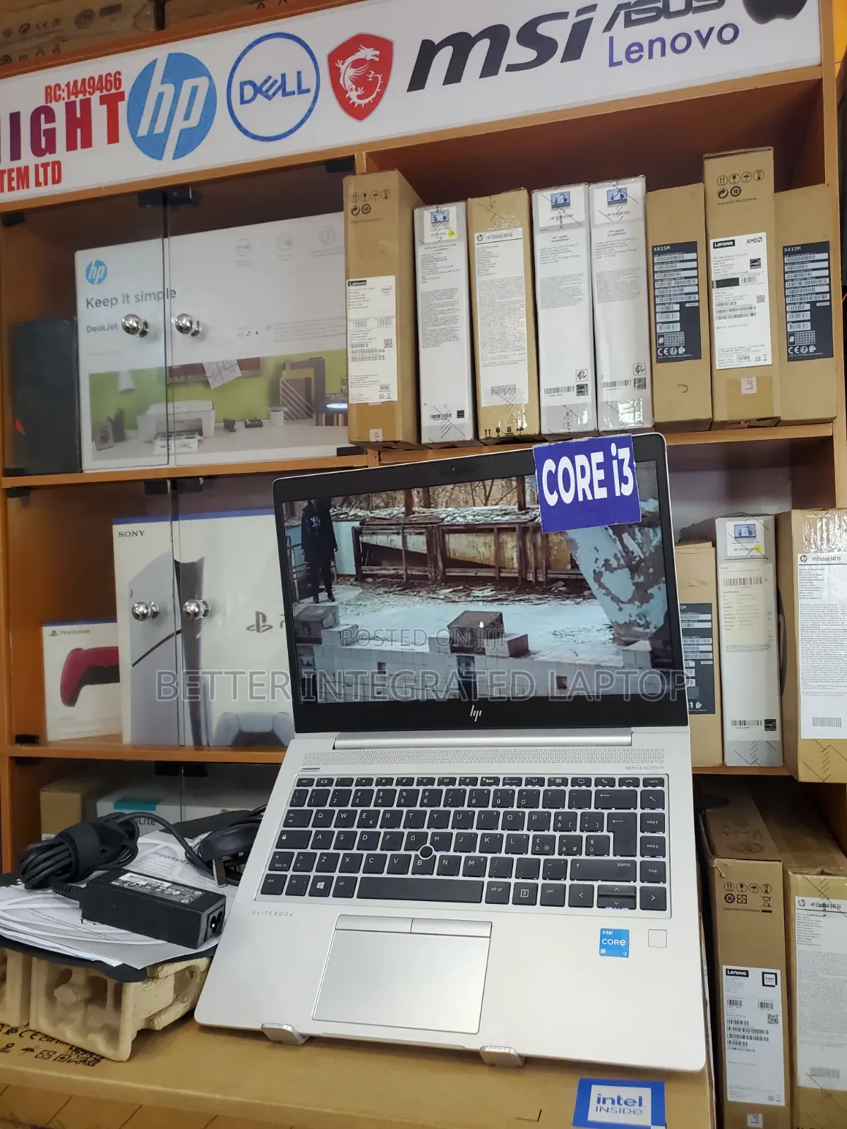 New Laptop HP EliteBook 840 G6 8GB Intel Core i3 SSD 256GB