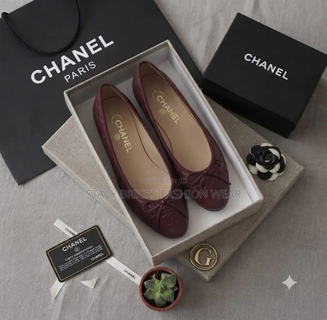 Luxury Chanel Cover Shoe Comes With Full Package
