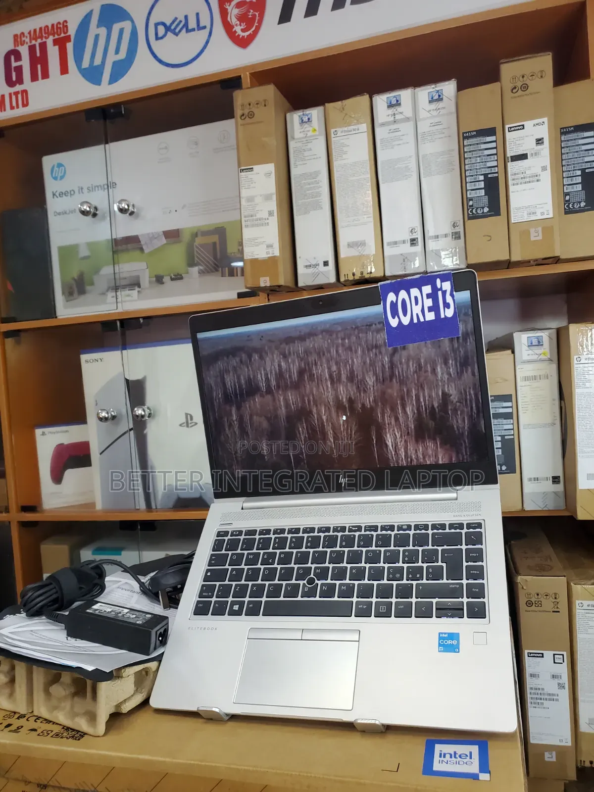New Laptop HP EliteBook 840 G3 12GB Intel Core i3 SSD 256GB