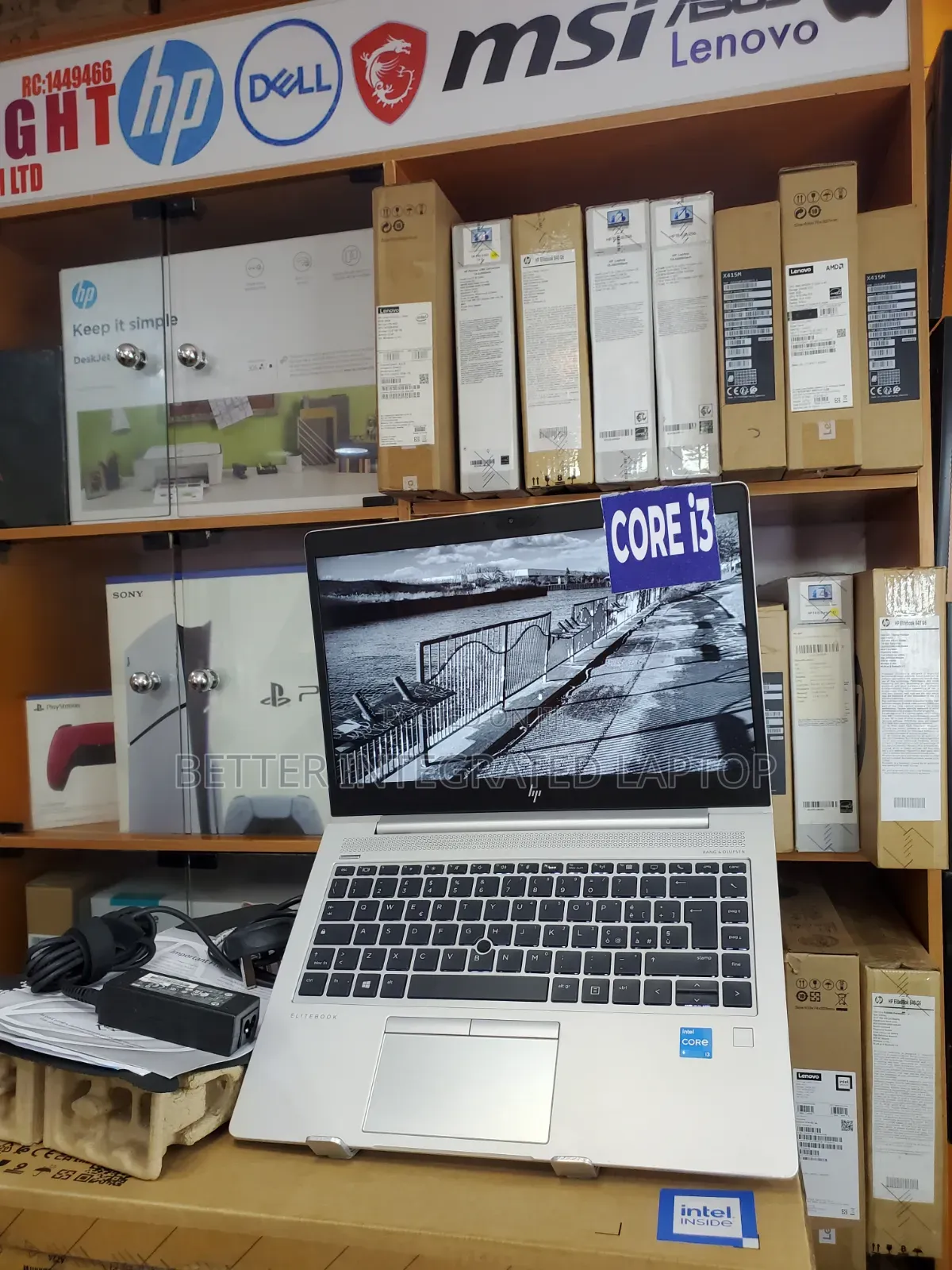 New Laptop HP EliteBook 840 G3 16GB Intel Core i3 SSD 256GB