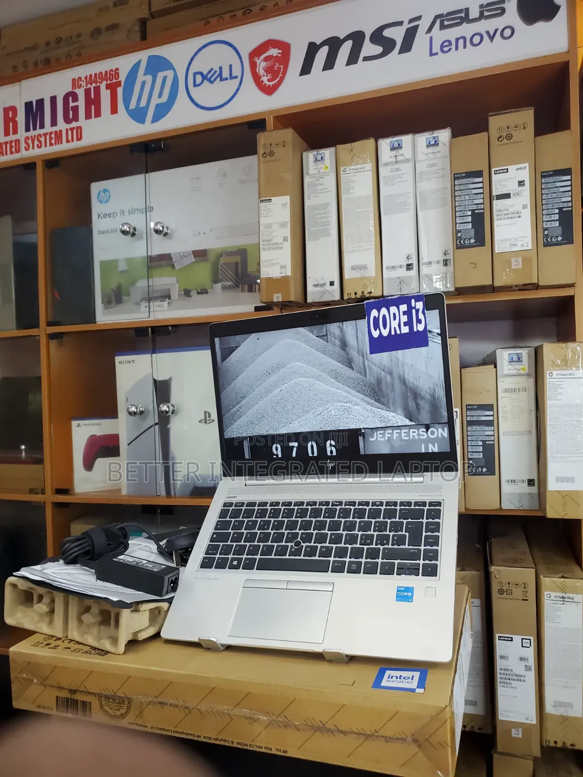 New Laptop HP EliteBook 840 G3 16GB Intel Core i3 SSD 256GB
