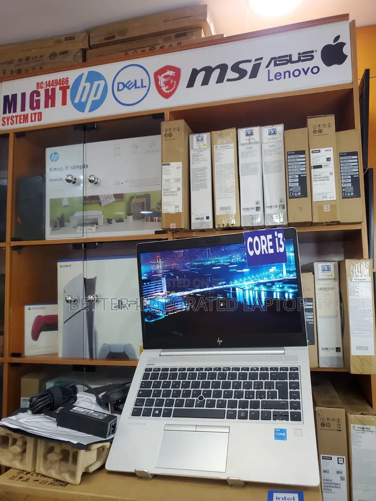 New Laptop HP EliteBook 840 G3 16GB Intel Core i3 SSD 256GB