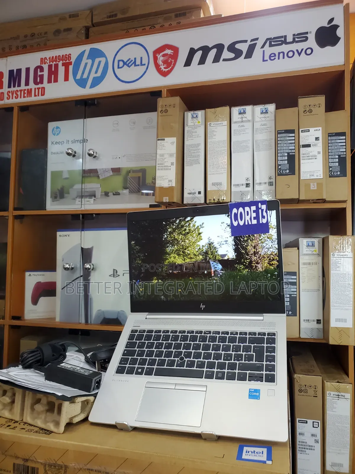 New Laptop HP EliteBook 840 G3 4GB Intel Core i3 SSD 512GB