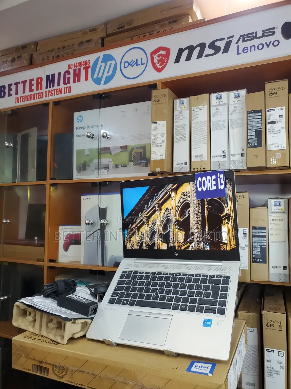 New Laptop HP EliteBook 840 G3 4GB Intel Core i3 SSD 512GB