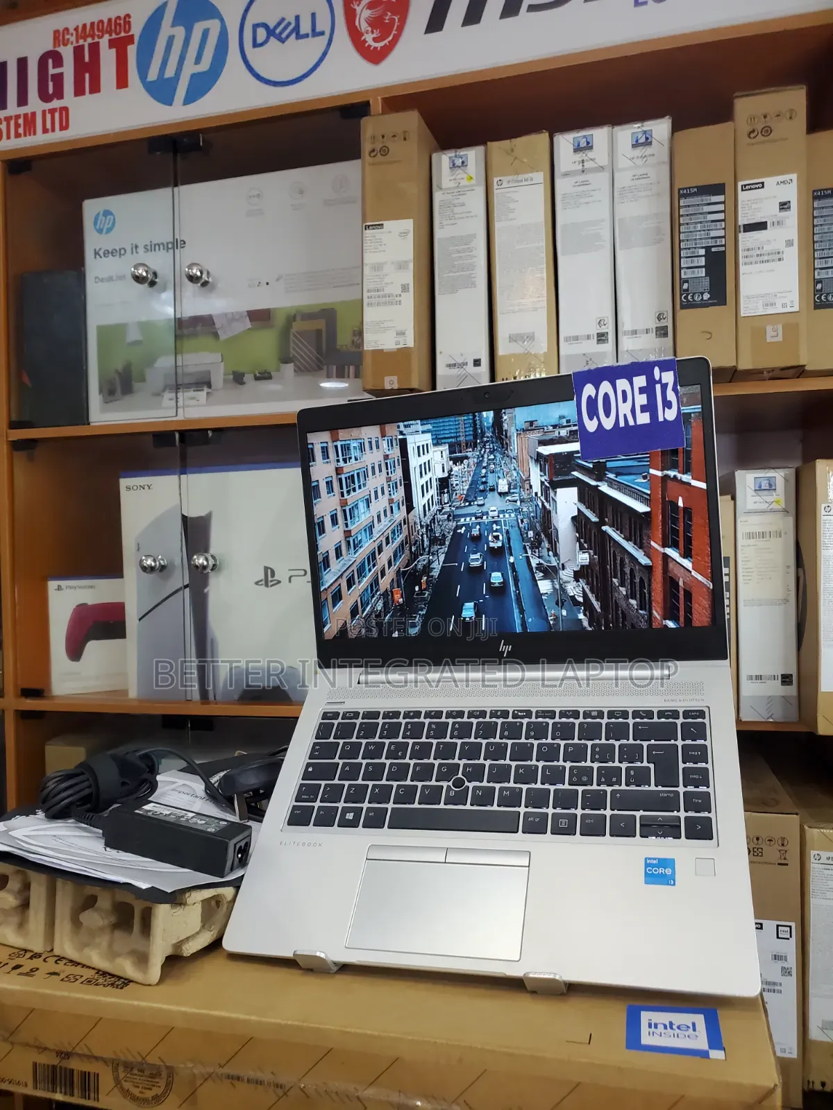 New Laptop HP EliteBook 840 G3 16GB Intel Core i3 SSD 512GB