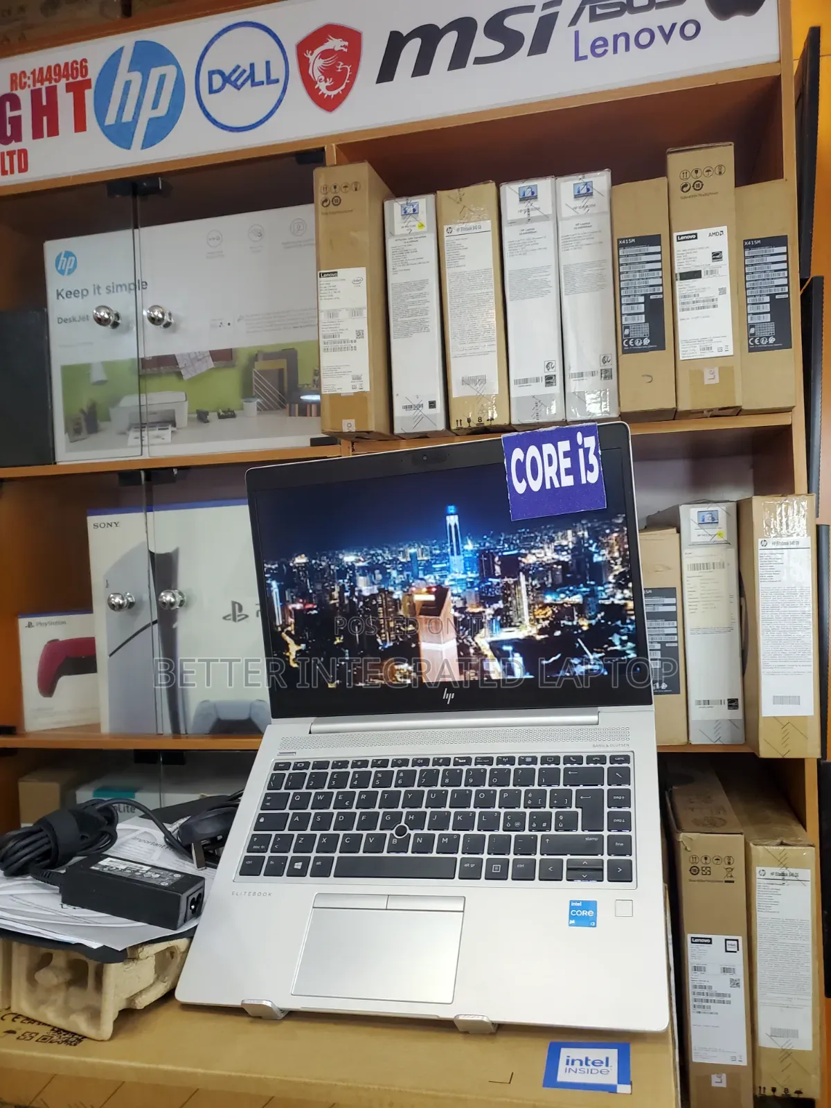 New Laptop HP EliteBook 840 G3 16GB Intel Core i3 SSD 512GB