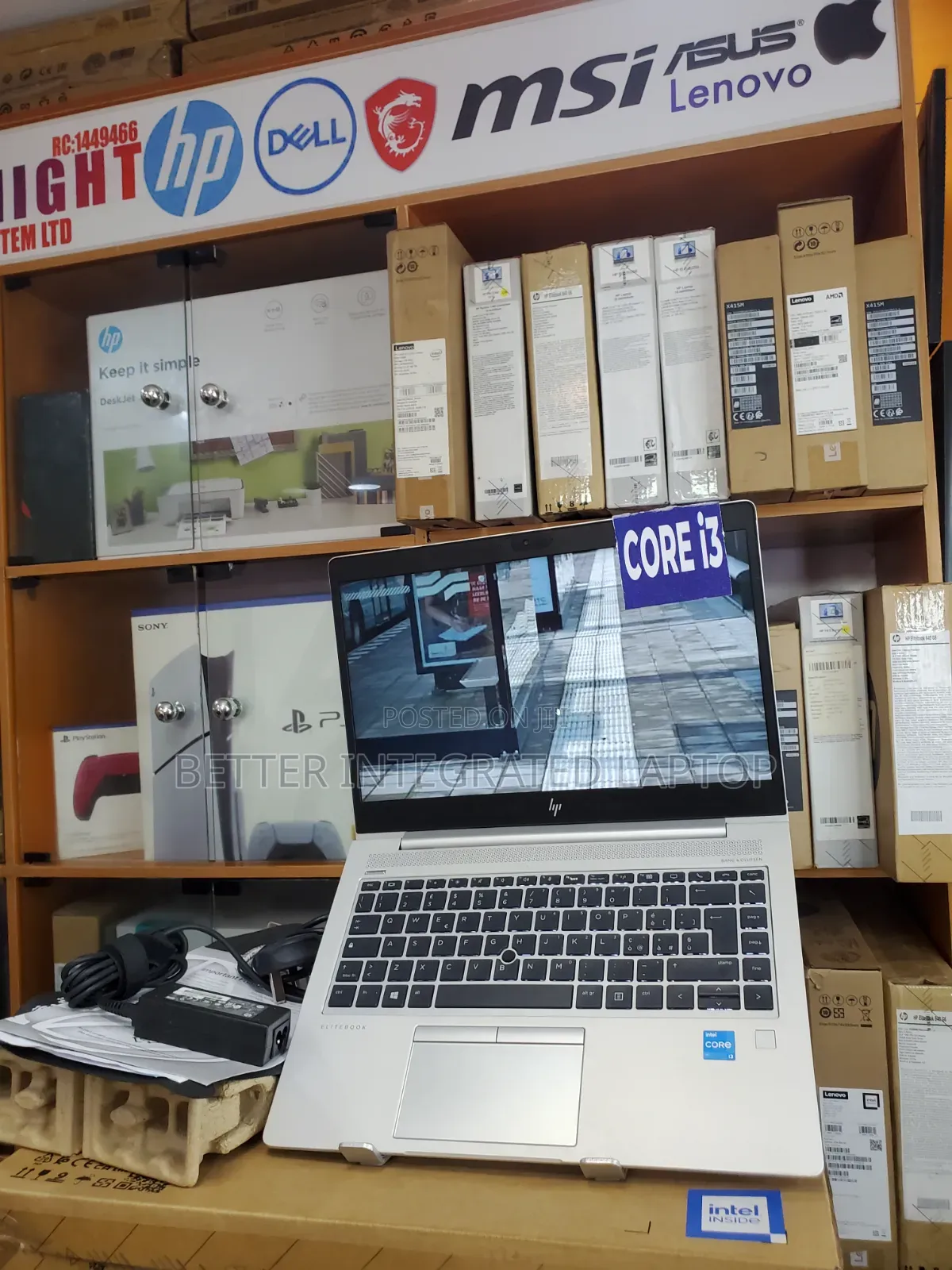 New Laptop HP EliteBook 840 G6 4GB Intel Core i3 SSD 256GB