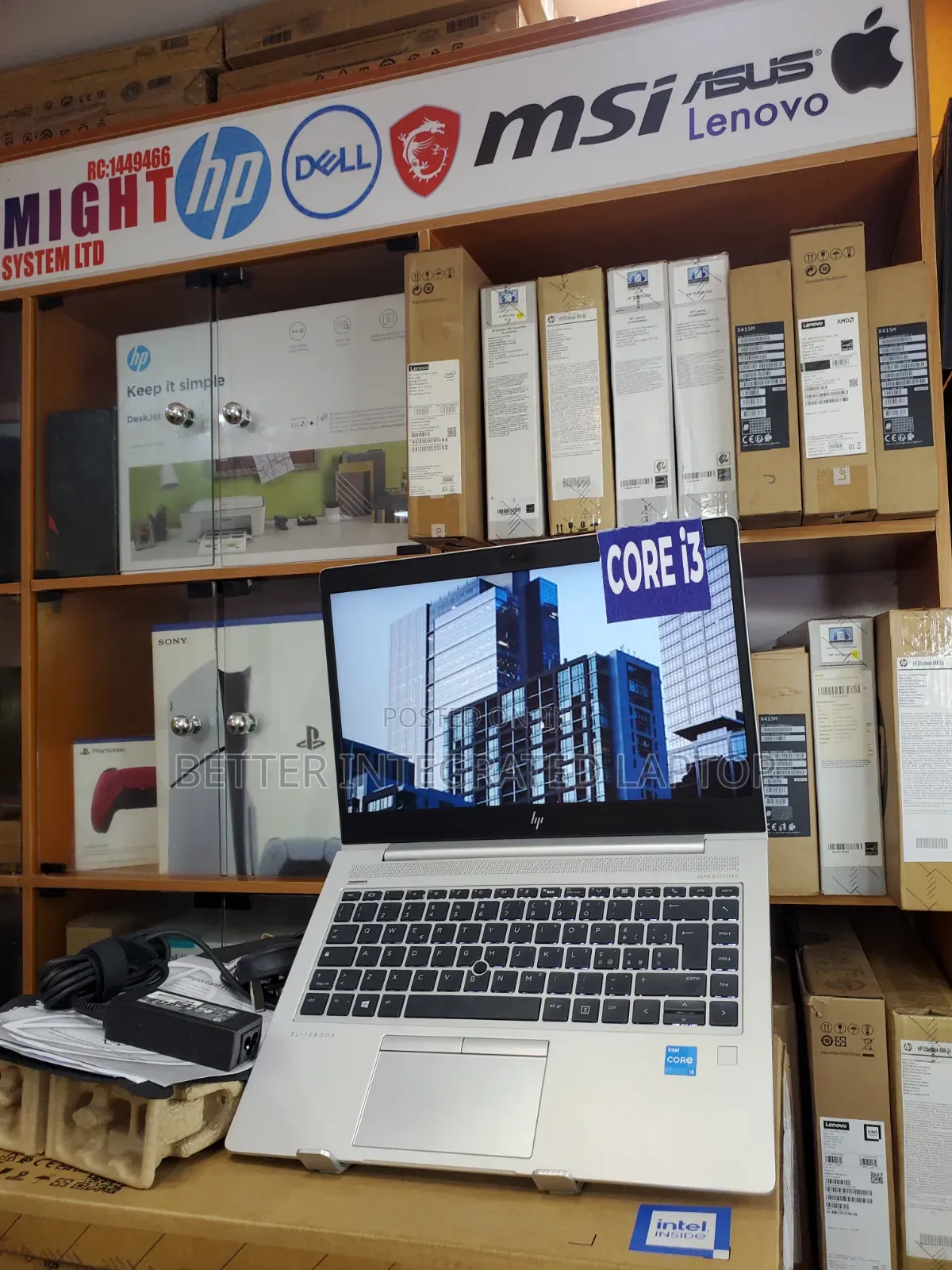 New Laptop HP EliteBook 840 G6 4GB Intel Core i3 SSD 256GB