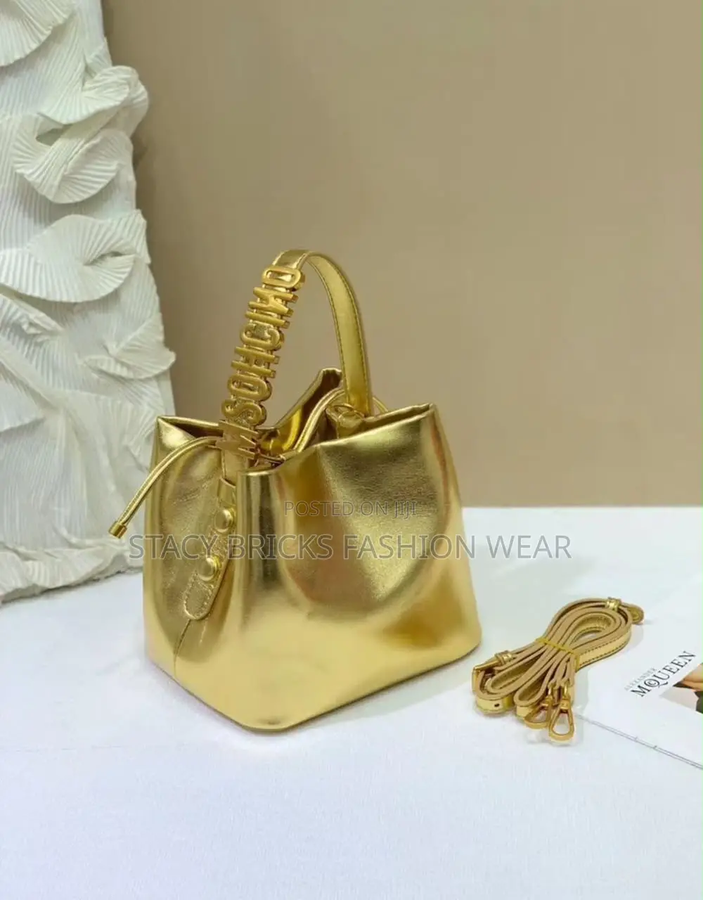 Moschino Lather Bag Comes in Different Colours
