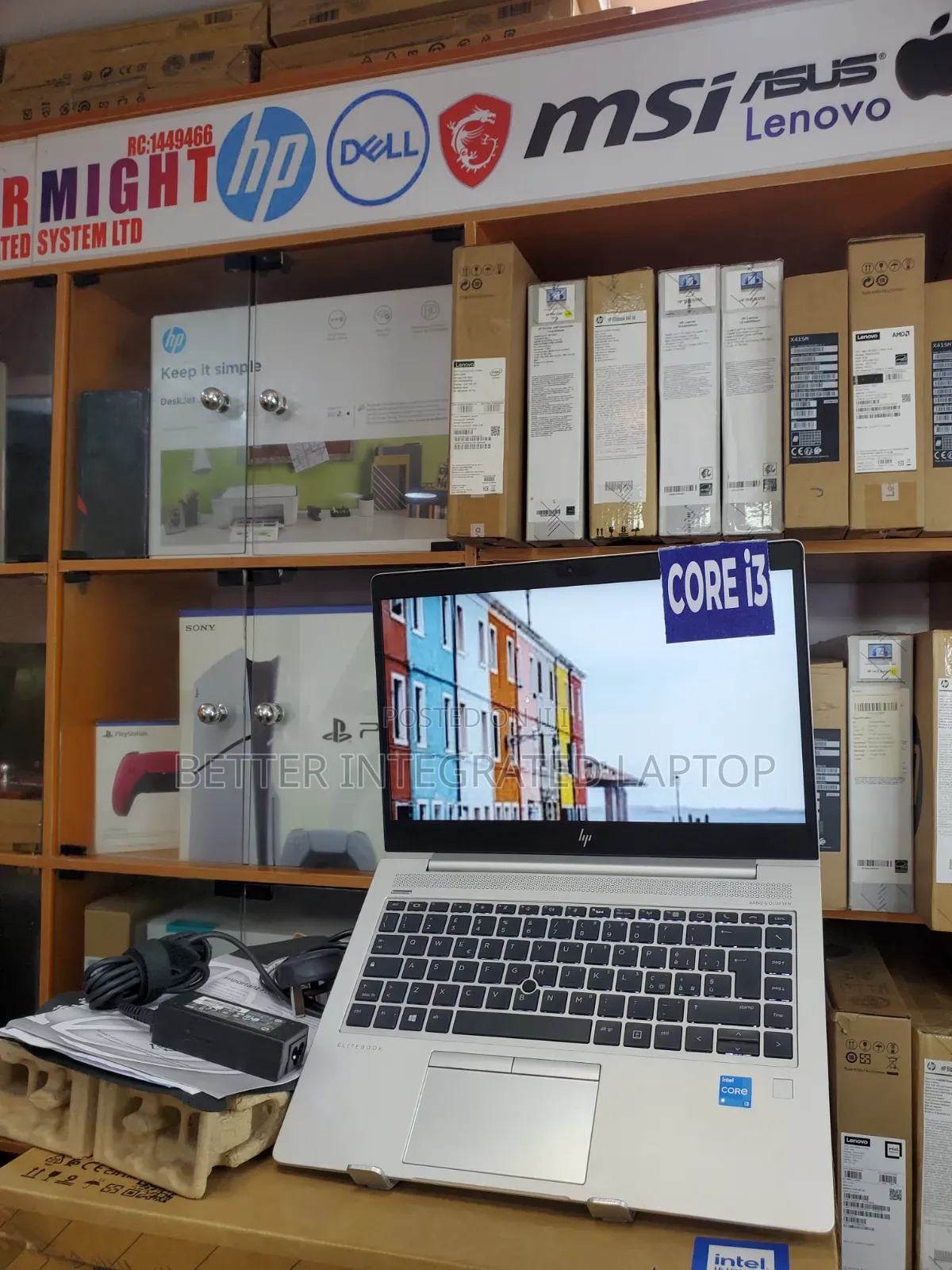 New Laptop HP EliteBook 840 G6 8GB Intel Core i3 SSD 256GB