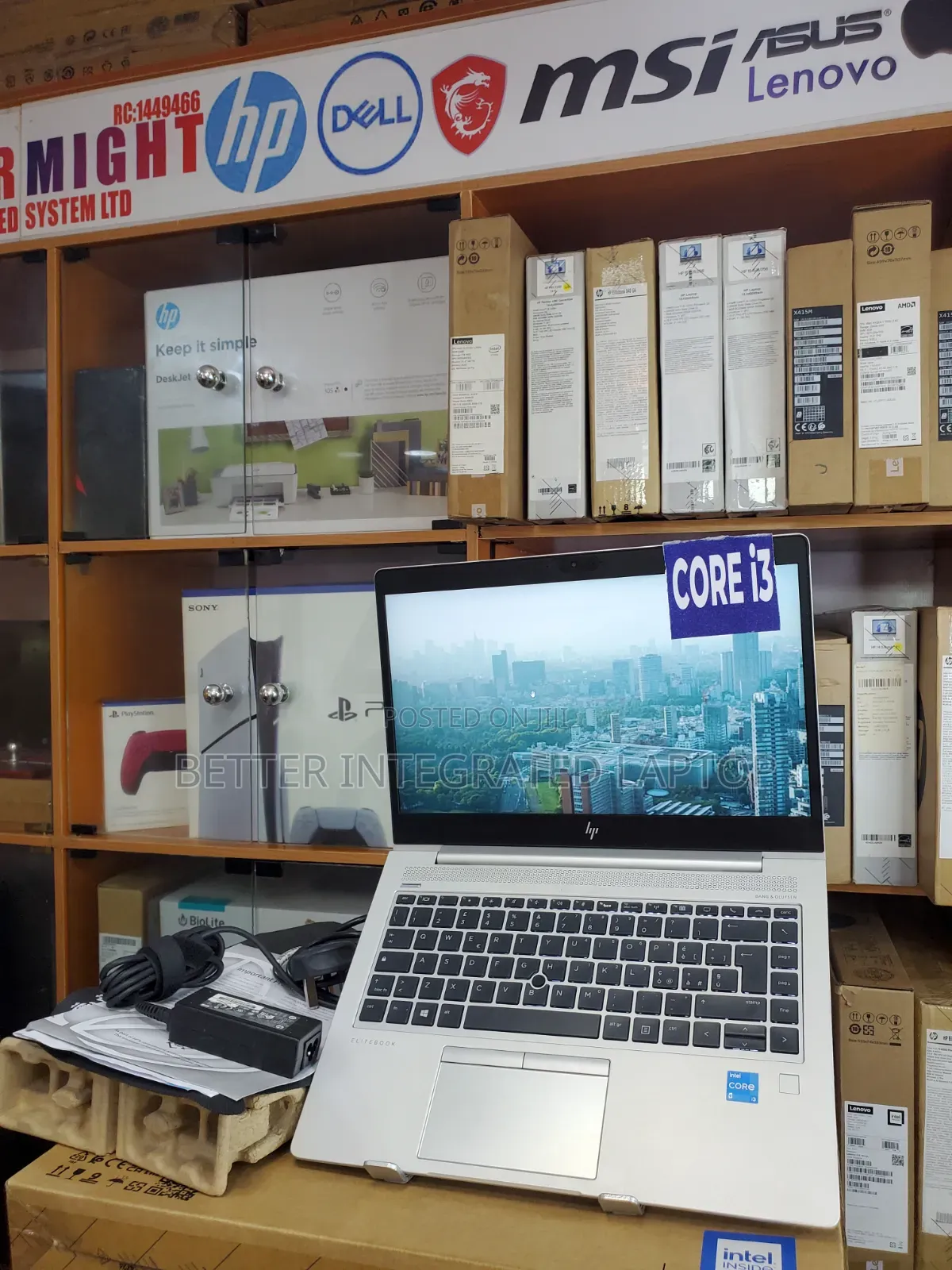 New Laptop HP EliteBook 840 G6 12GB Intel Core i3 SSD 256GB