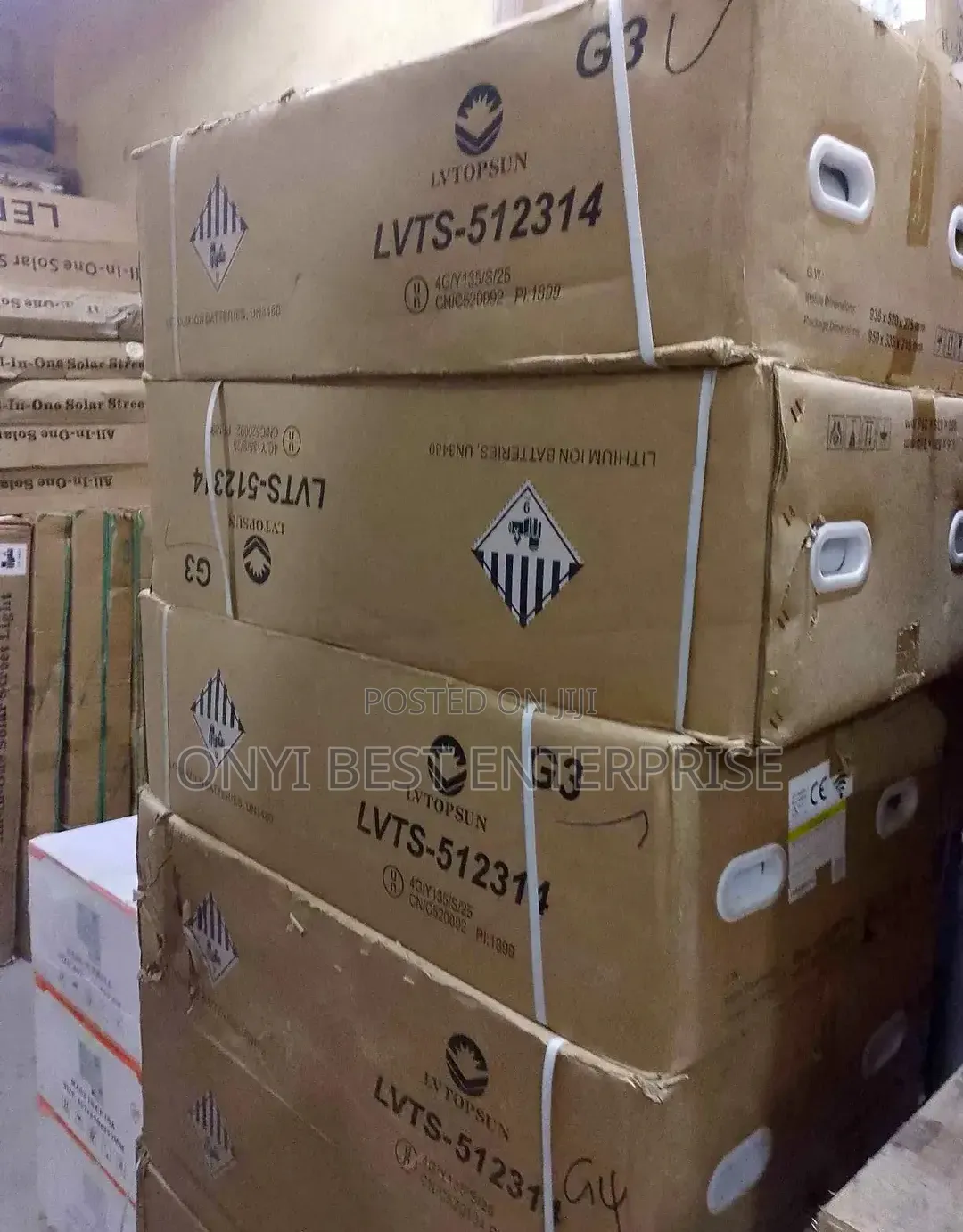 Lvtopsun Lithium Ion Battery 16kwh G3 Available Brand New